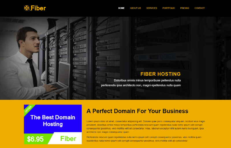Fiber hosting 