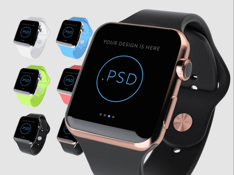 Apple Watch in 6 Colors