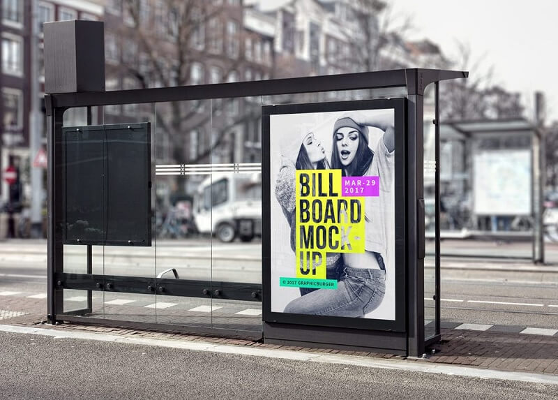 Bus Stop Billboard