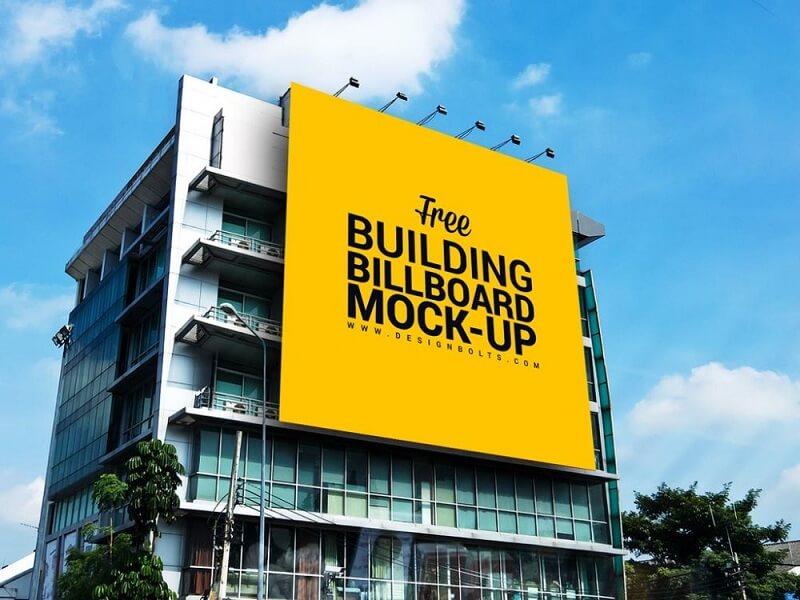Huge Outdoor Building Billboard