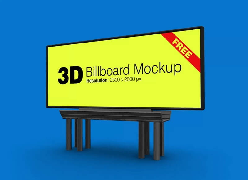 Download 33 Best Free Billboard Mockups 2020 Digitaltemplatemarket PSD Mockup Templates