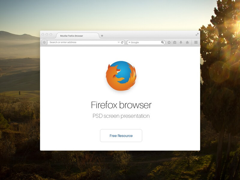 New Firefox Browser