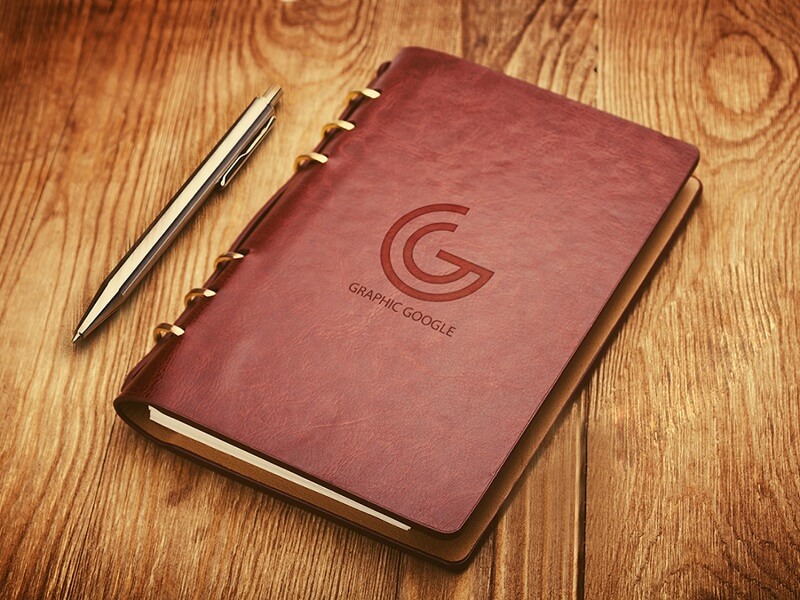Notebook Emboss Logo