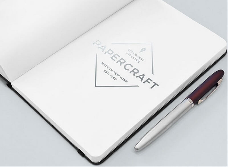 Notebook With Logo