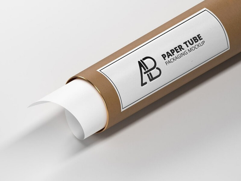 Paper Tube Packaging with Label