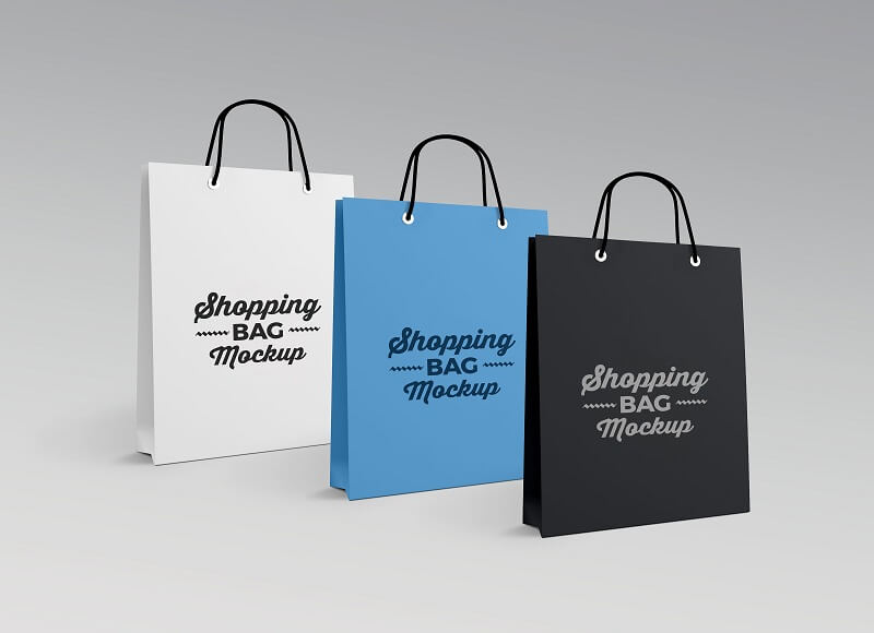 Photorealistic Paper Shopping Bag