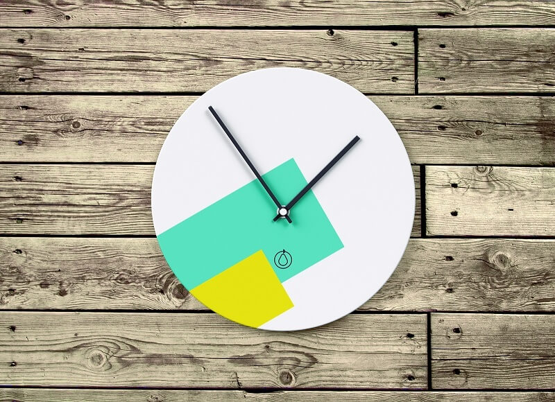 Round Shape Wall Clock