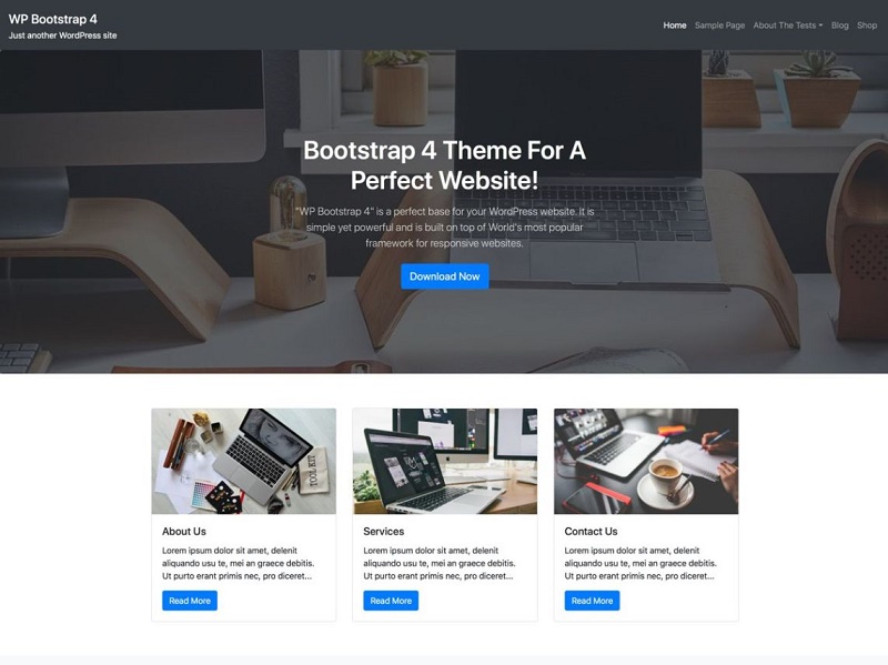 28 Best Free Wordpress Bootstrap Themes 2019 Digital