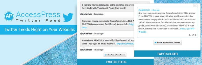 AccessPress Twitter Feed