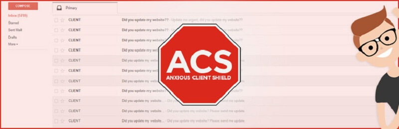 Anxious Client Shield