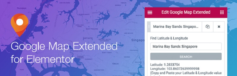 Elementor Google Map Extended