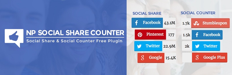 NP Social Share Counter