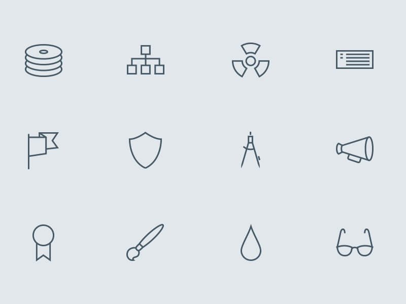 Outline Icon series