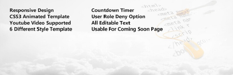 Responsive Maintenance Pro With Countdown