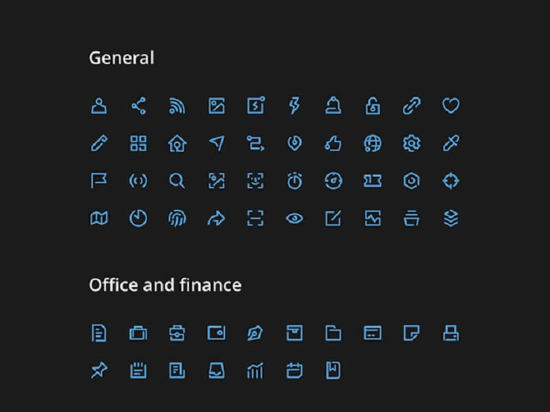 Unicons Icon Set