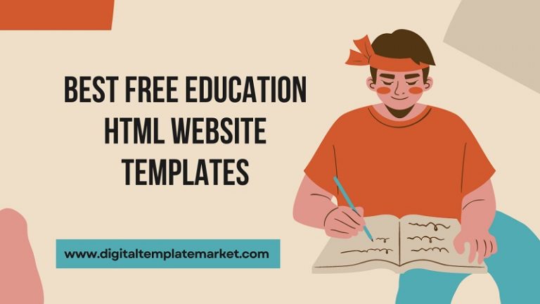 16 Best Free Education HTML Website Templates In 2024