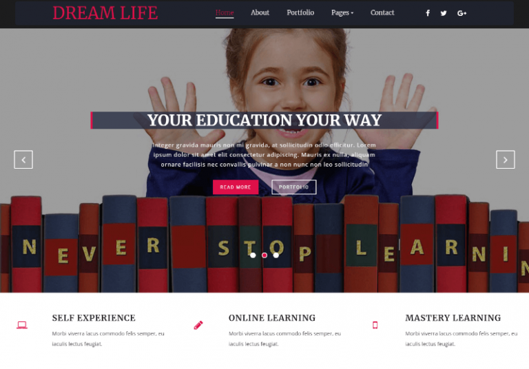 26 Best Free Education HTML Website Templates 2022