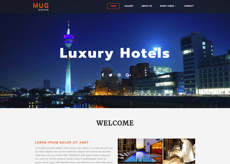 25 Best Free Hotel Booking HTML Website Templates 2020