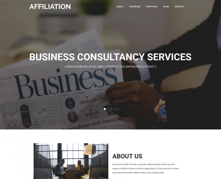 28 Best Free One Page HTML Website Templates 2024