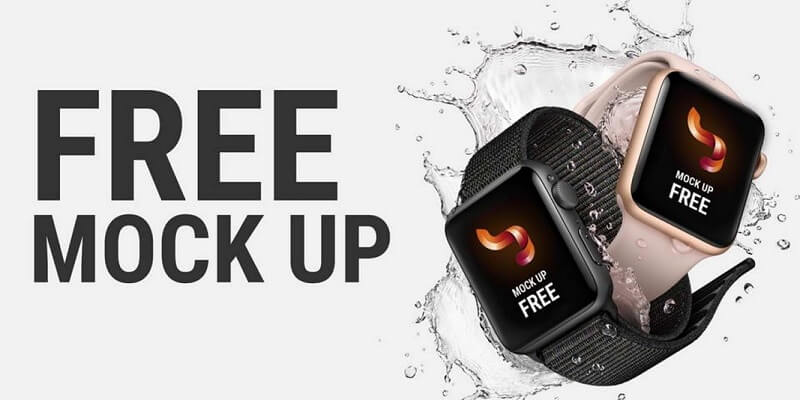 Free Apple Watch Mockups