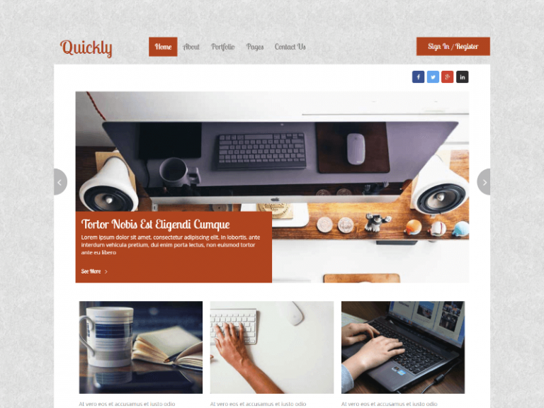 25 Best Free Blog HTML Website Templates 2024 - DigitalTemplateMarket