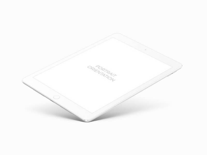 White iPad Pro