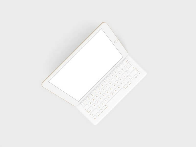 iPad Pro with Keyboard