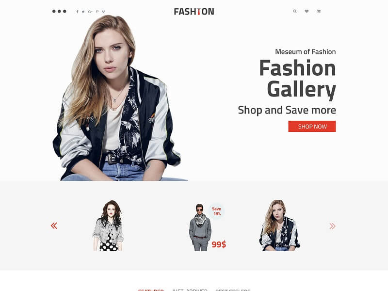 24 Best Free Fashion PSD Website Templates - DigitalTemplateMarket