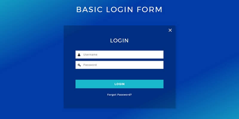 Free HTML5 Form Templates