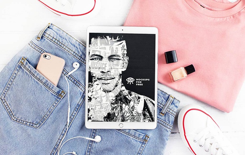 iPad Simple Mockup