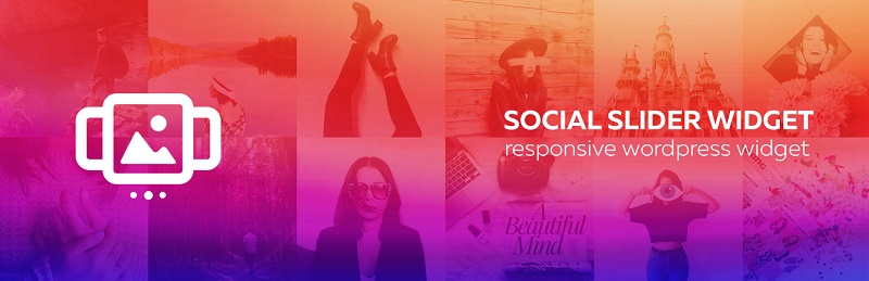 Social Slider Widget