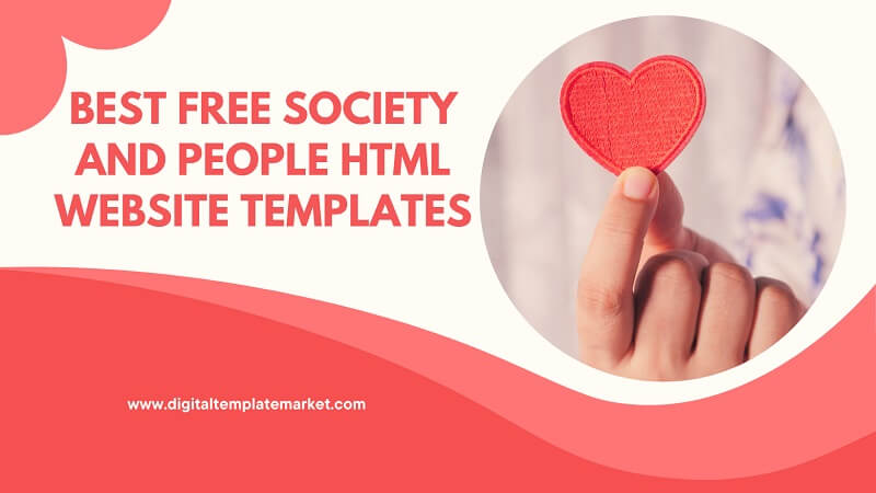 Free Society People HTML Website Templates