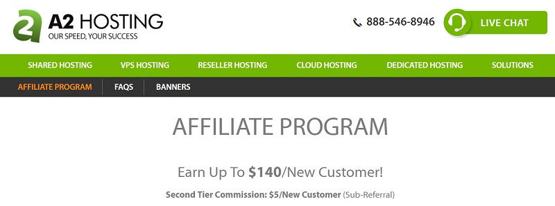 A2 Hosting Affiliate