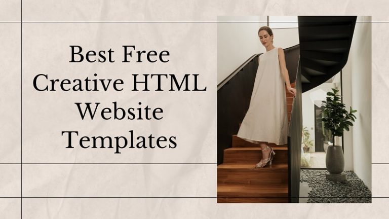 11 Best Free Creative HTML Website Templates In 2026
