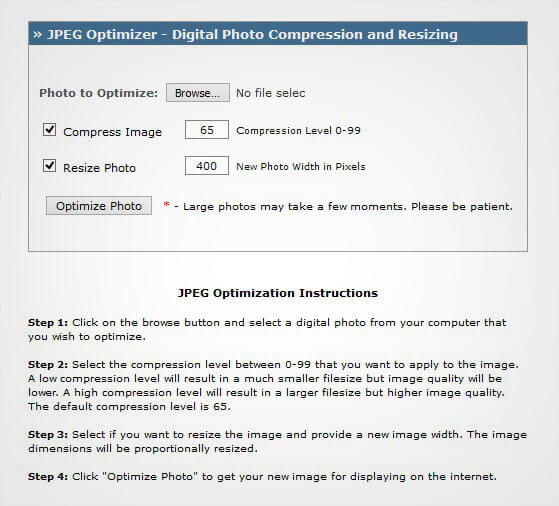 jpeg optimizer