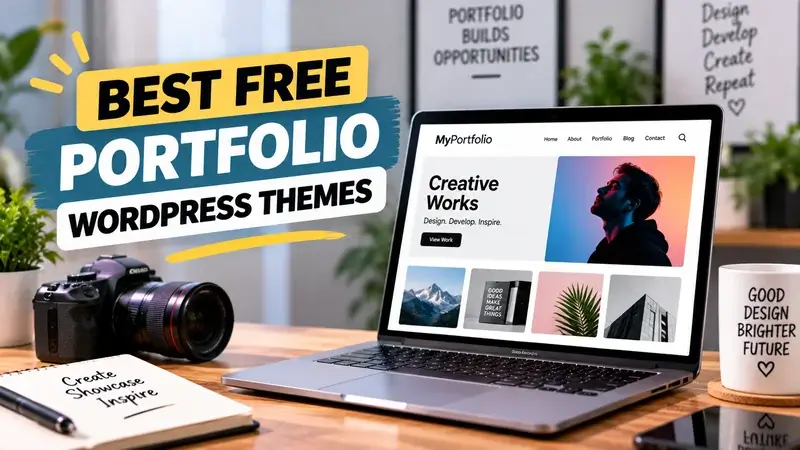 Best Free Portfolio WordPress Themes for Creatives