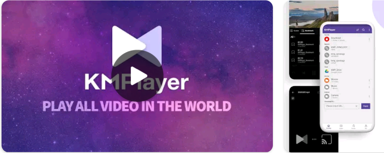 KMPlayer - All video player and Music player