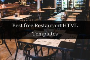 Best free Restaurant HTML Templates
