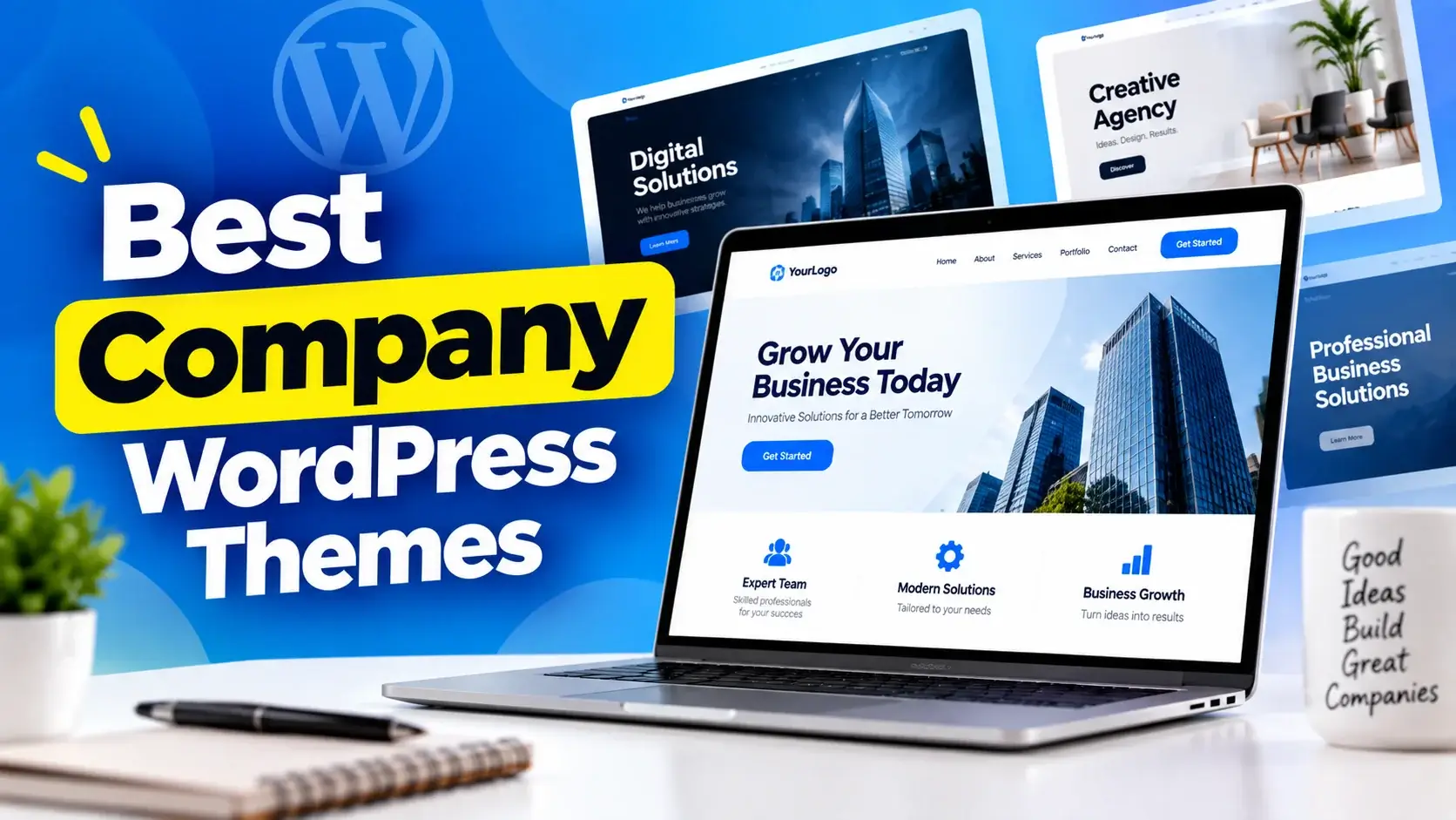 Best Company WordPress Themes | Digital Template Market
