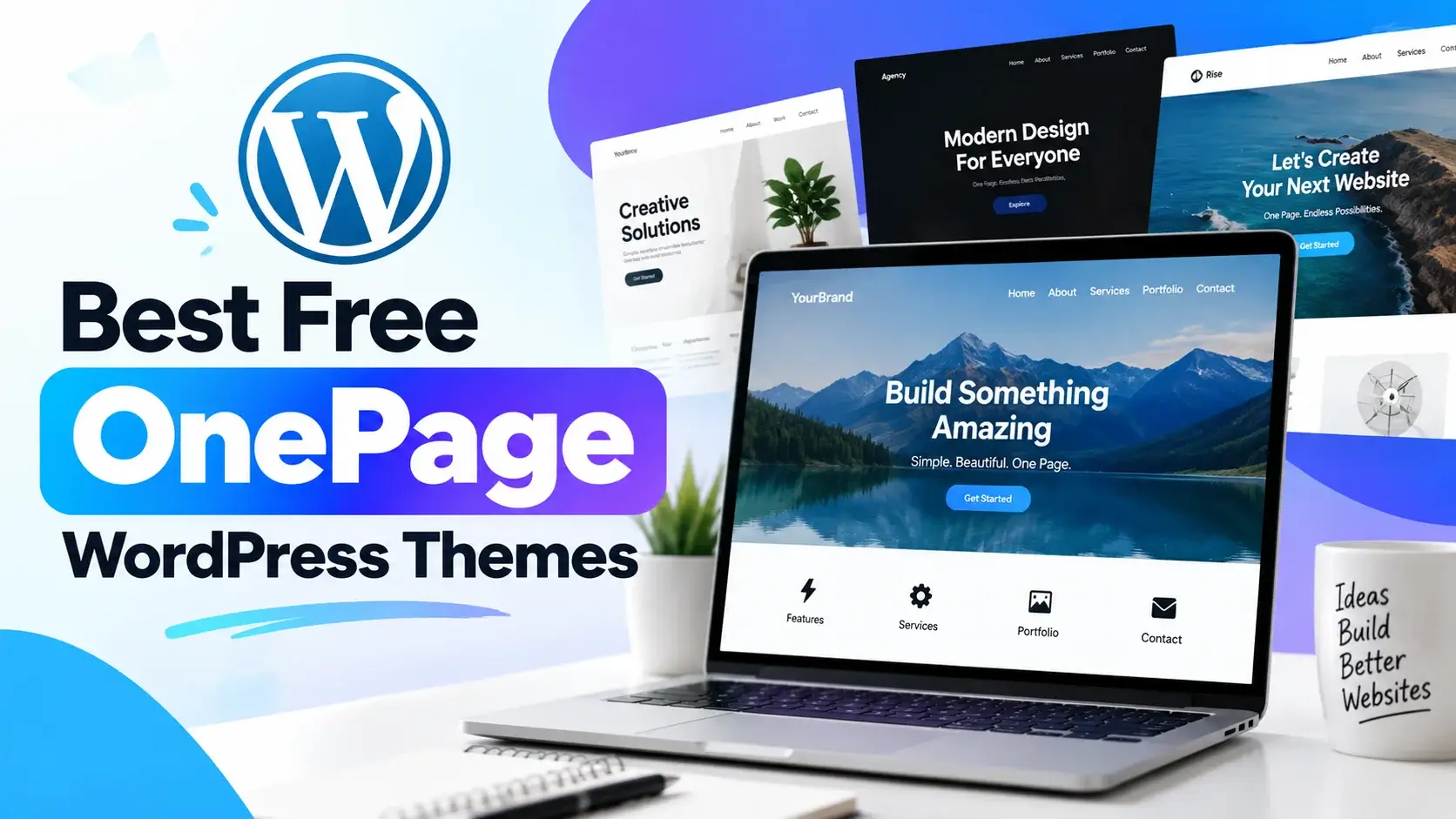 Best Free OnePage WordPress Themes for Modern Websites