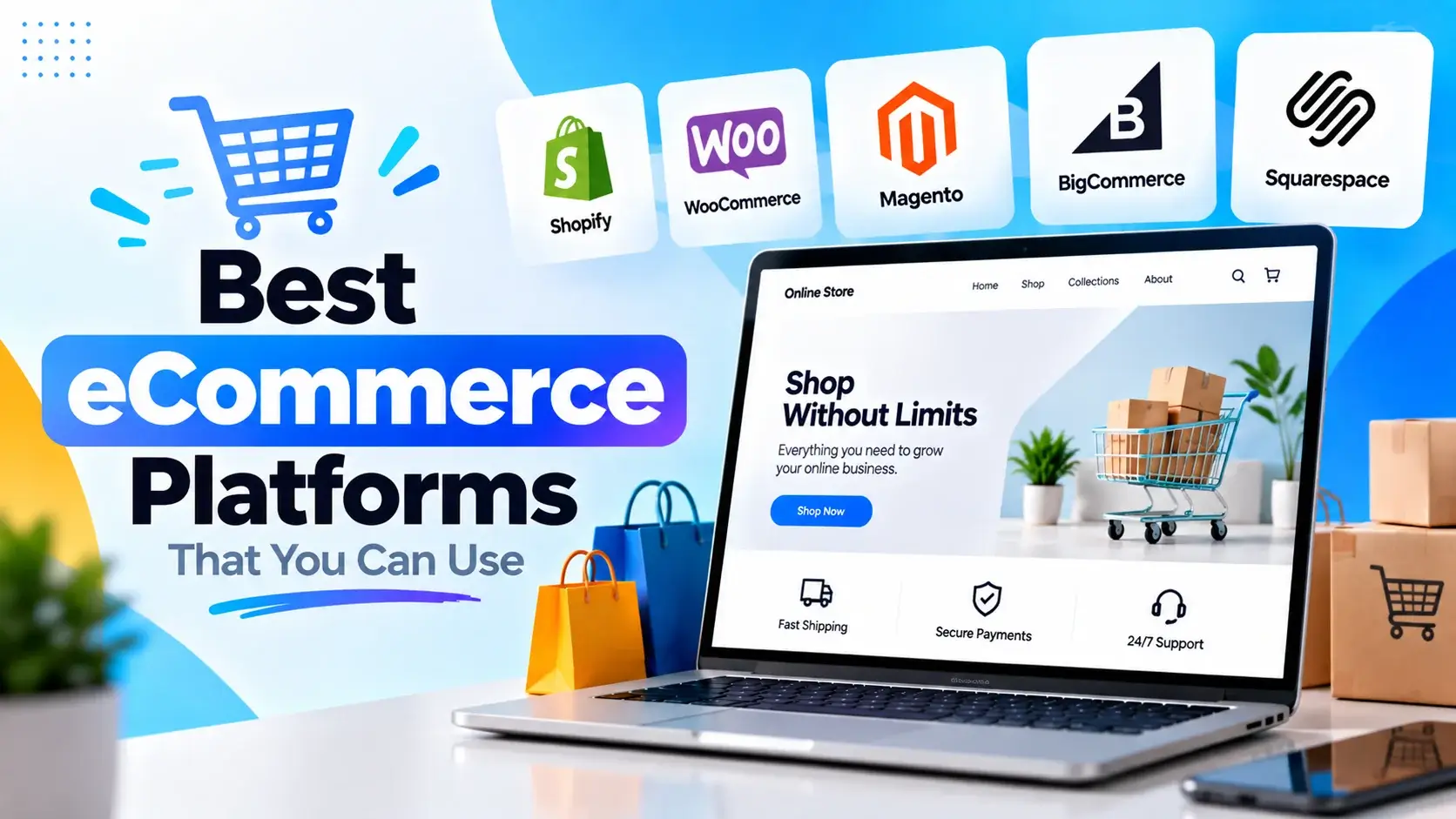 Best eCommerce Platforms for Building an Online Store