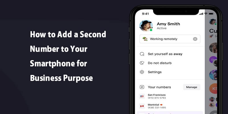 How to Add a Second Number to Your Smartphone