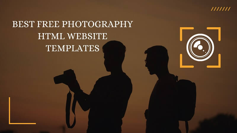 Free Photography HTML Website Templates