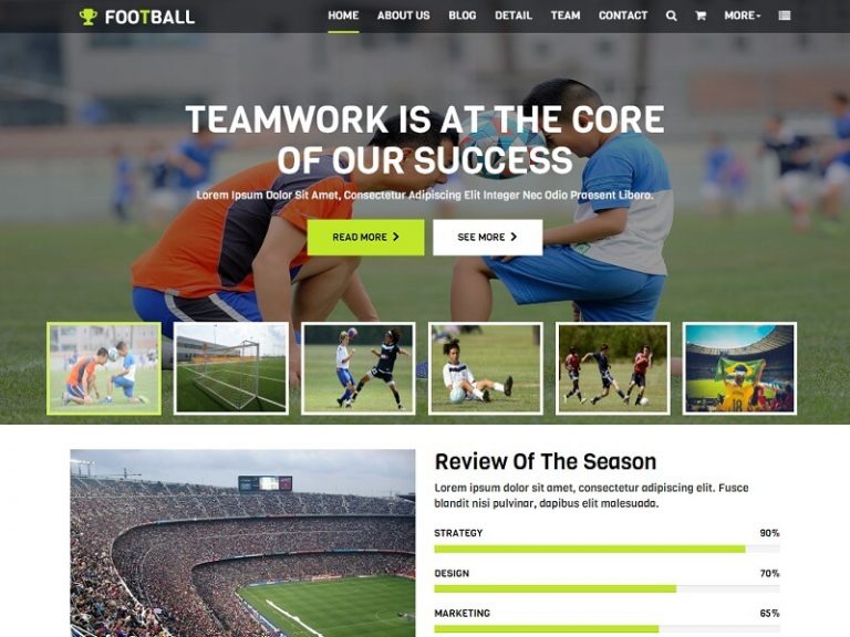 12 Best Free Sports HTML Website Templates In 2025