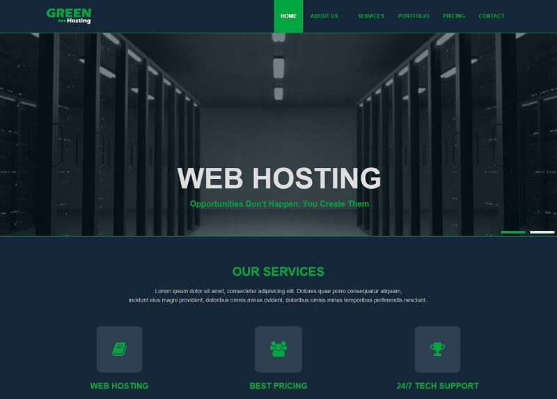 Green Hosting