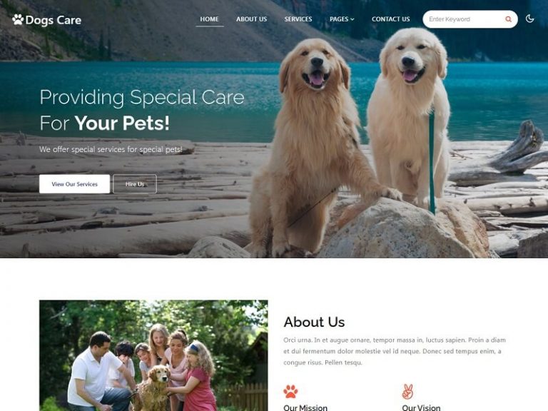 21 Best Free Animals Pets HTML Website Templates In 2025