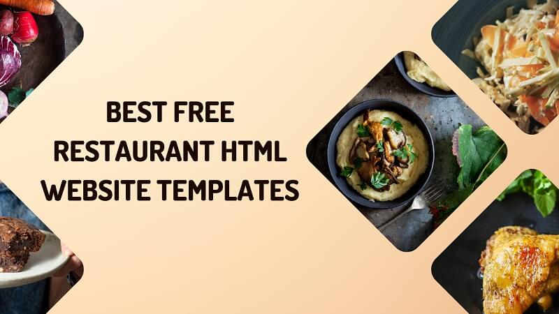 Free Restaurant HTML Website Templates