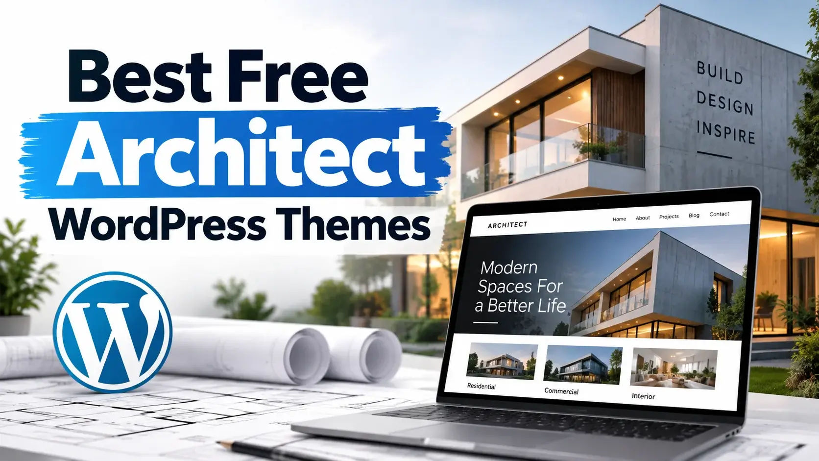 Best Free Architect WordPress Themes for Modern Websites