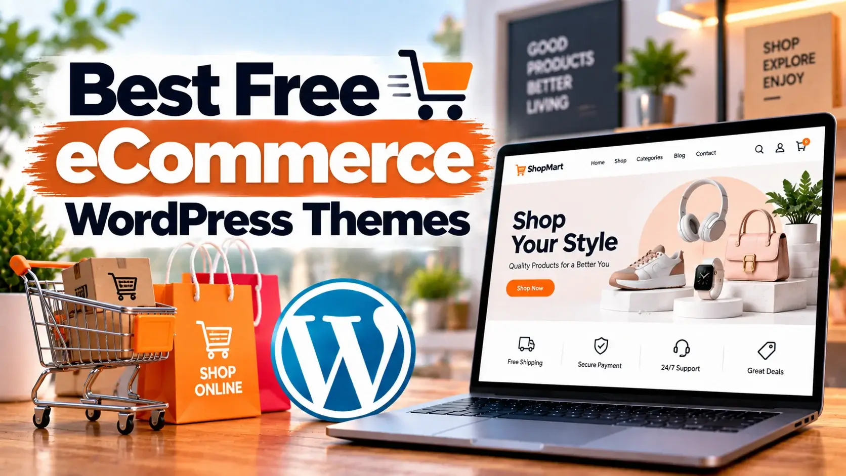 Best Free eCommerce WordPress Themes for Online Stores