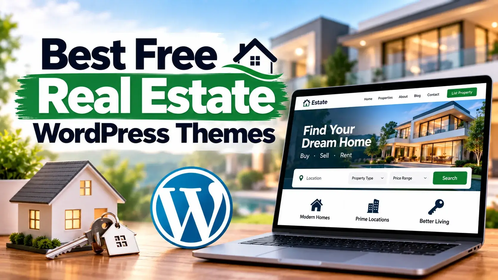 Best Free Real Estate WordPress Themes for Your Website